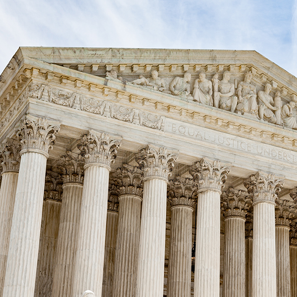 Facade of the Supreme Court of the United States.